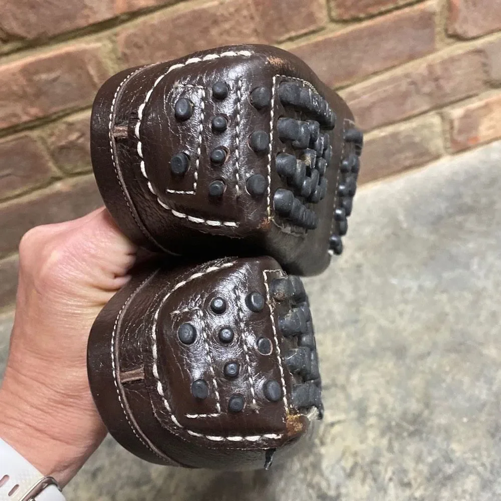 Tod’s Brown Driving Slip On Loafer Shoes Size 7